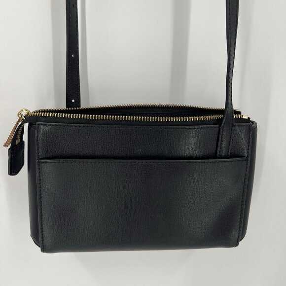 Marc Jacobs Mini Black Leather Commuter Crossbody Purse Bag Classic - Picture 10 of 13